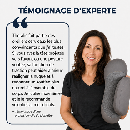 Theralis - Le coussin dorsal que 100,000 familles ont choisi